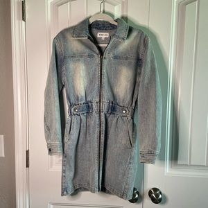 Light denim dress